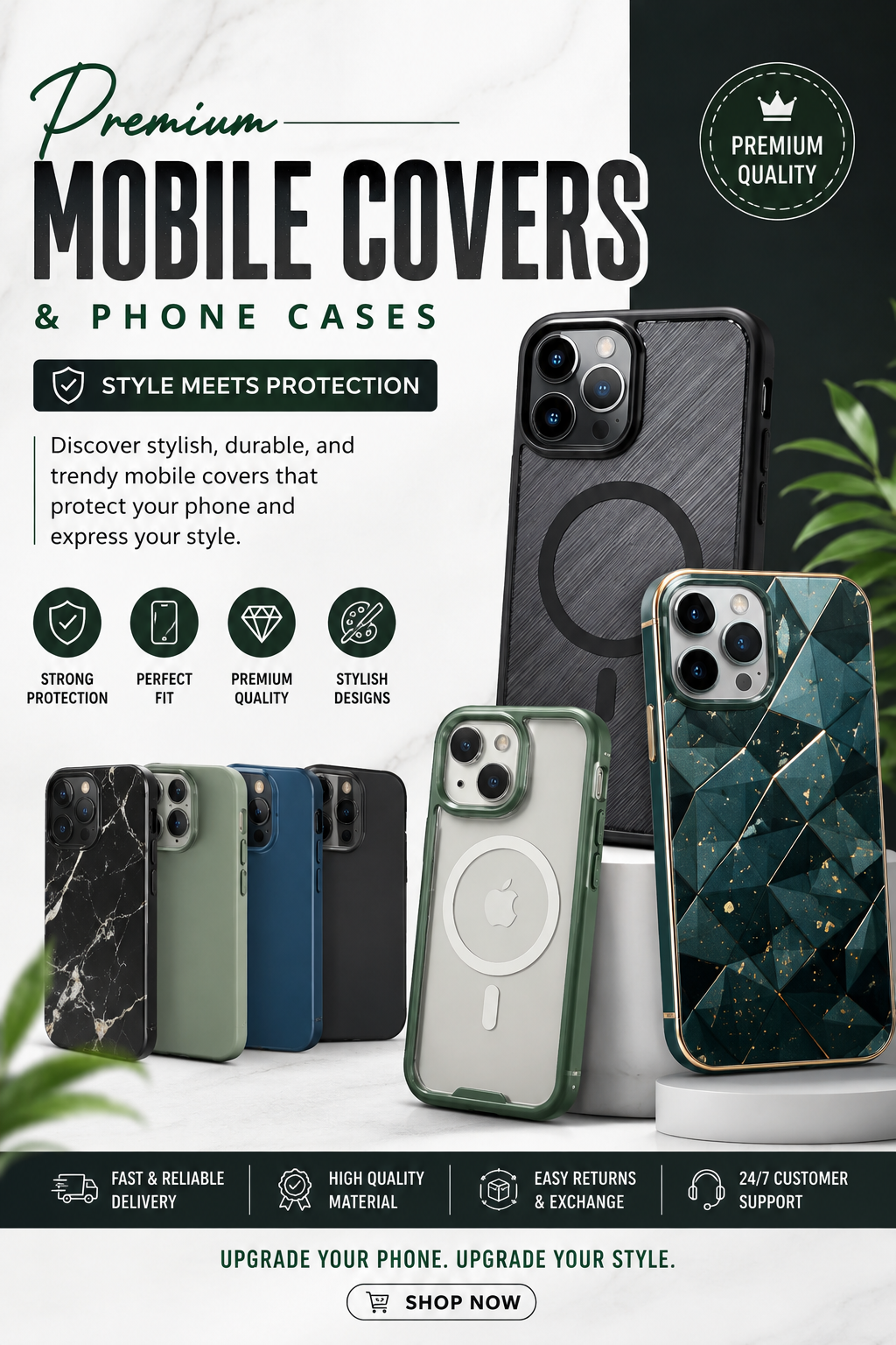 Premium Mobile Covers & Phone Cases