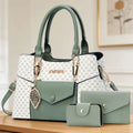 high-end textured large-capacity commuter tote bags, luxury women's bag series with color-blocking crossbody bags