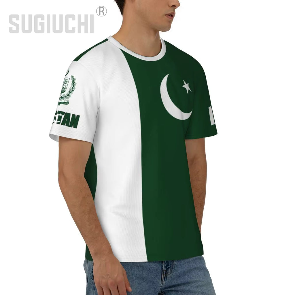 Unisex Nation T-shirt Pakistan Flag Pakistani T-shirts For Men Women Soccer Football Fans Gifts Custom clothes tee