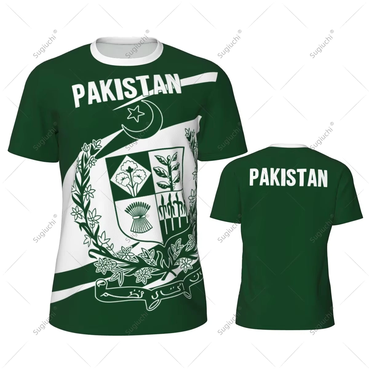 Pakistan Flag Men Sports T-shirt Women Tees jersey for Soccer Football Running Bike Tennis Fitness Fans
