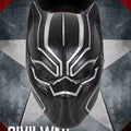 Adult Halloween Party Cosplay Black Panther Mask Silicone Realistic Mask Helmet Movie Cosplay Superhero Props Panther Hood