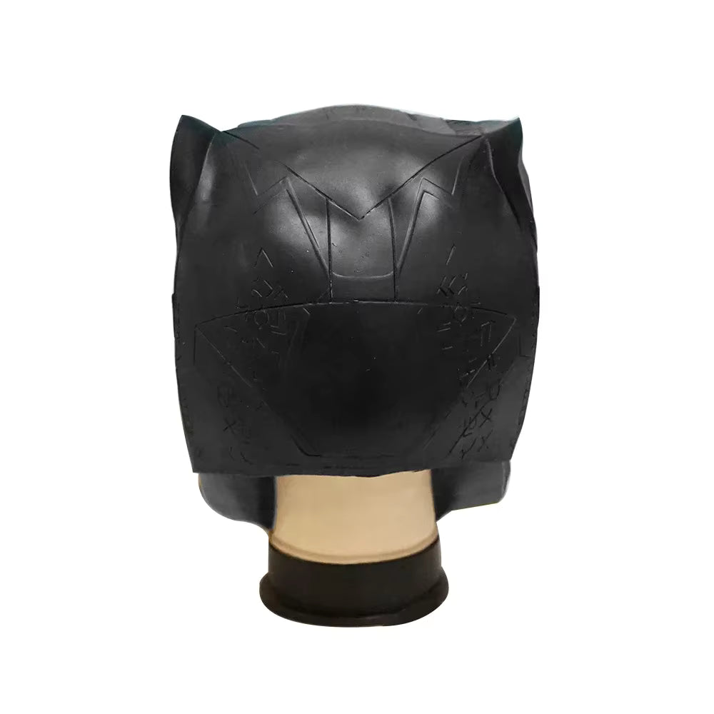Anime Black Panther SuperHero Cosplay Mask Latex Panther Mask Cosplay Helmet Full Face Mask Halloween Party Cosplay Costume