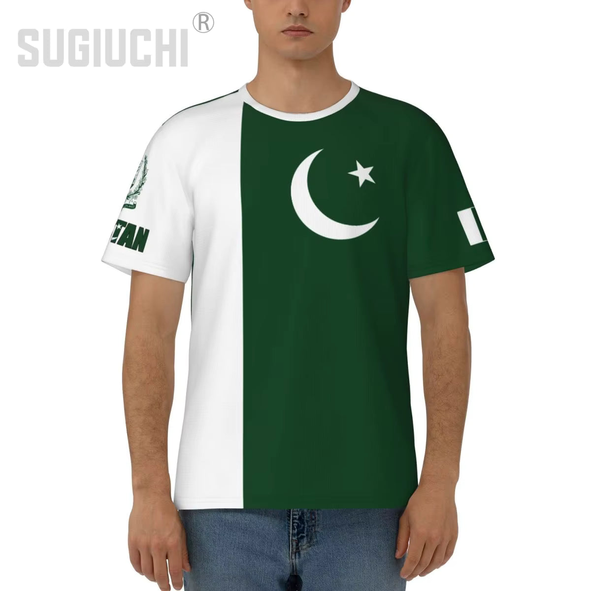 Unisex Nation T-shirt Pakistan Flag Pakistani T-shirts For Men Women Soccer Football Fans Gifts Custom clothes tee