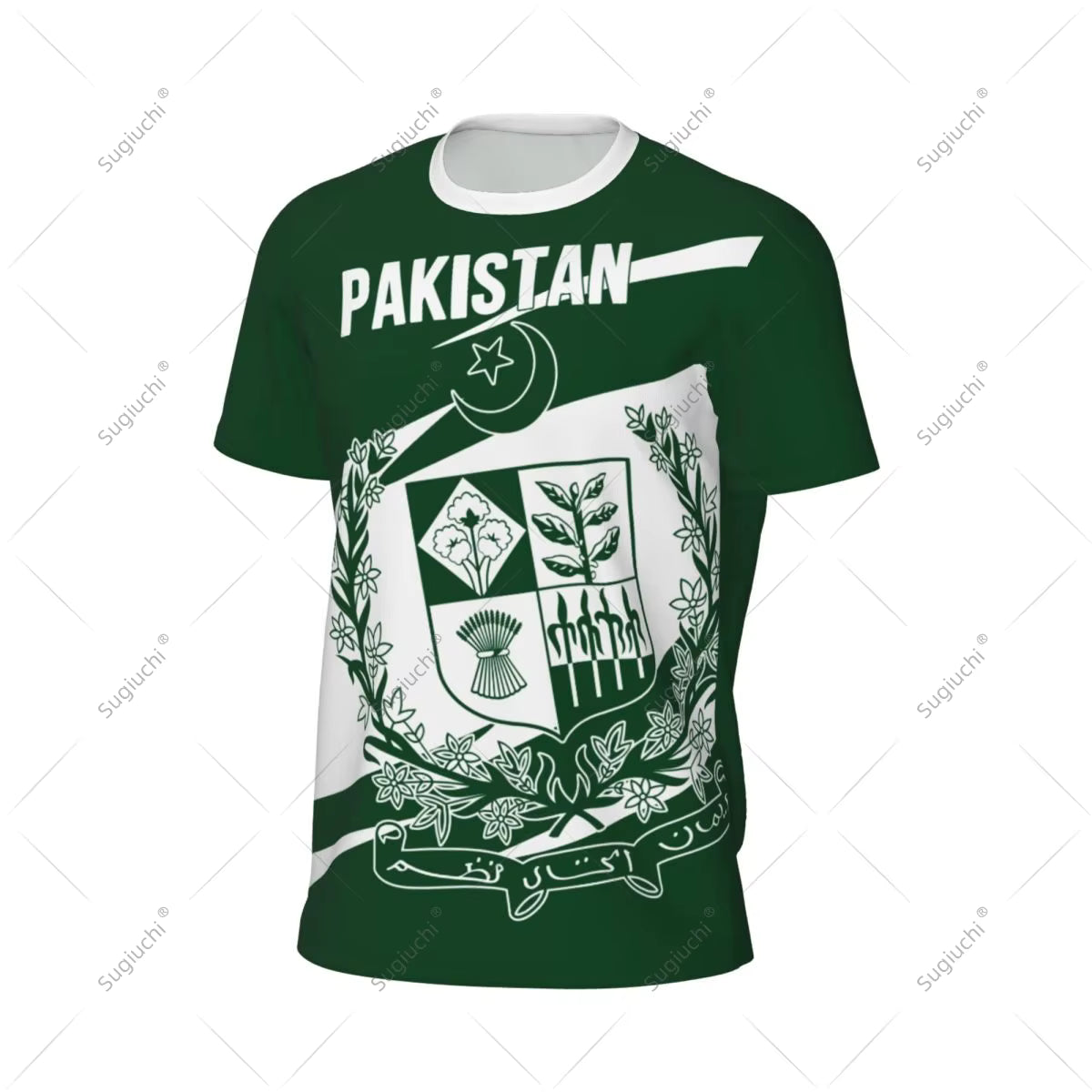 Pakistan Flag Men Sports T-shirt Women Tees jersey for Soccer Football Running Bike Tennis Fitness Fans