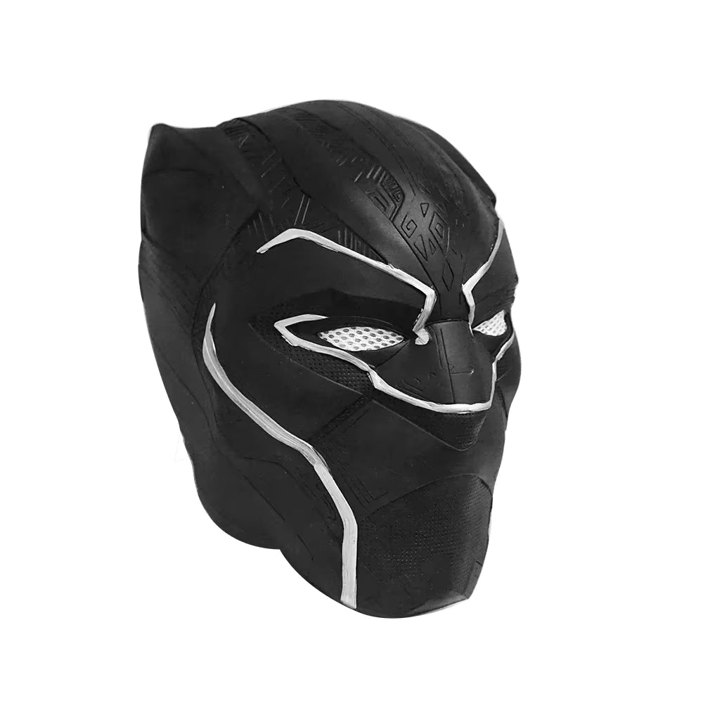Anime Black Panther SuperHero Cosplay Mask Latex Panther Mask Cosplay Helmet Full Face Mask Halloween Party Cosplay Costume