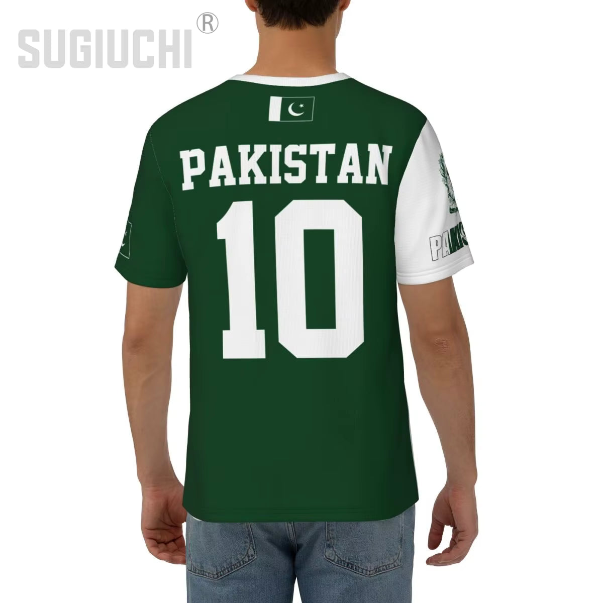 Unisex Nation T-shirt Pakistan Flag Pakistani T-shirts For Men Women Soccer Football Fans Gifts Custom clothes tee