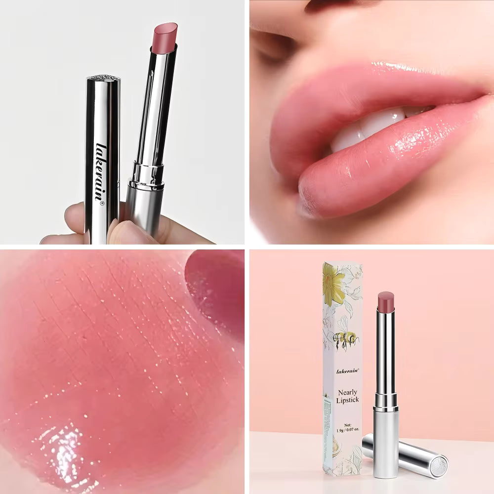 Honey Lipstick Pink Tinted Lip Balm Honey Powerful Lip Repulper Remove Dark Lips Lipbalm Exfoliating for Lips