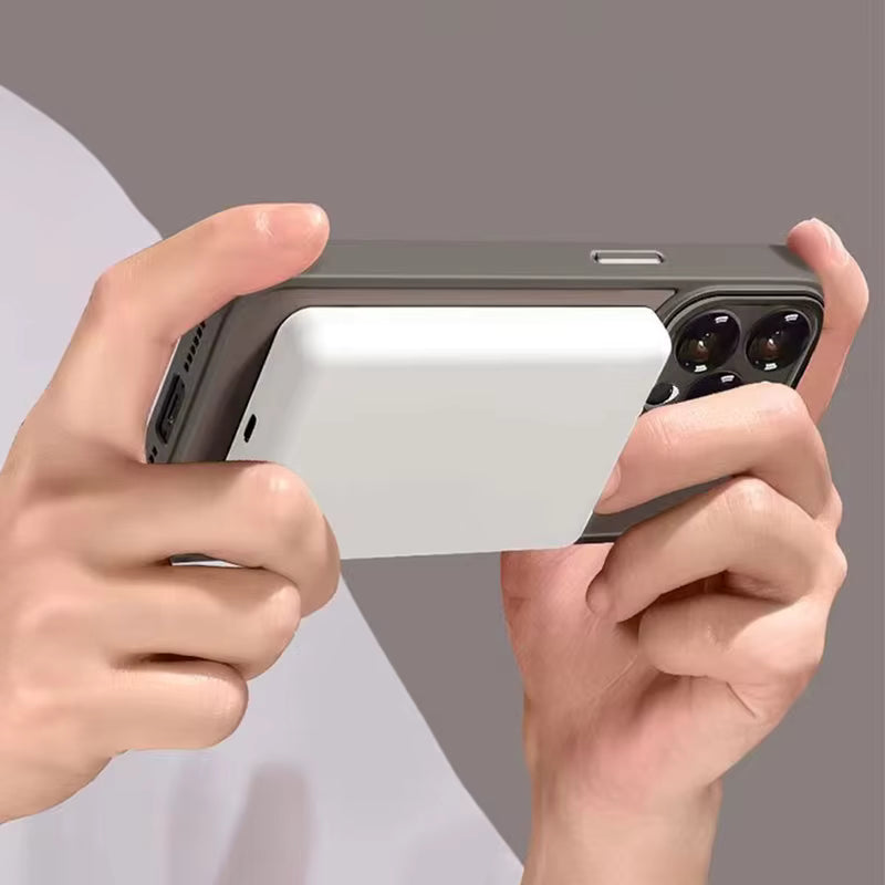 Luxury Matte Armor For Magsafe Magnetic Wireless Charging Case For iPhone 11 12 13 14 15 16 17 Air Pro Max Plus Shockproof Cover