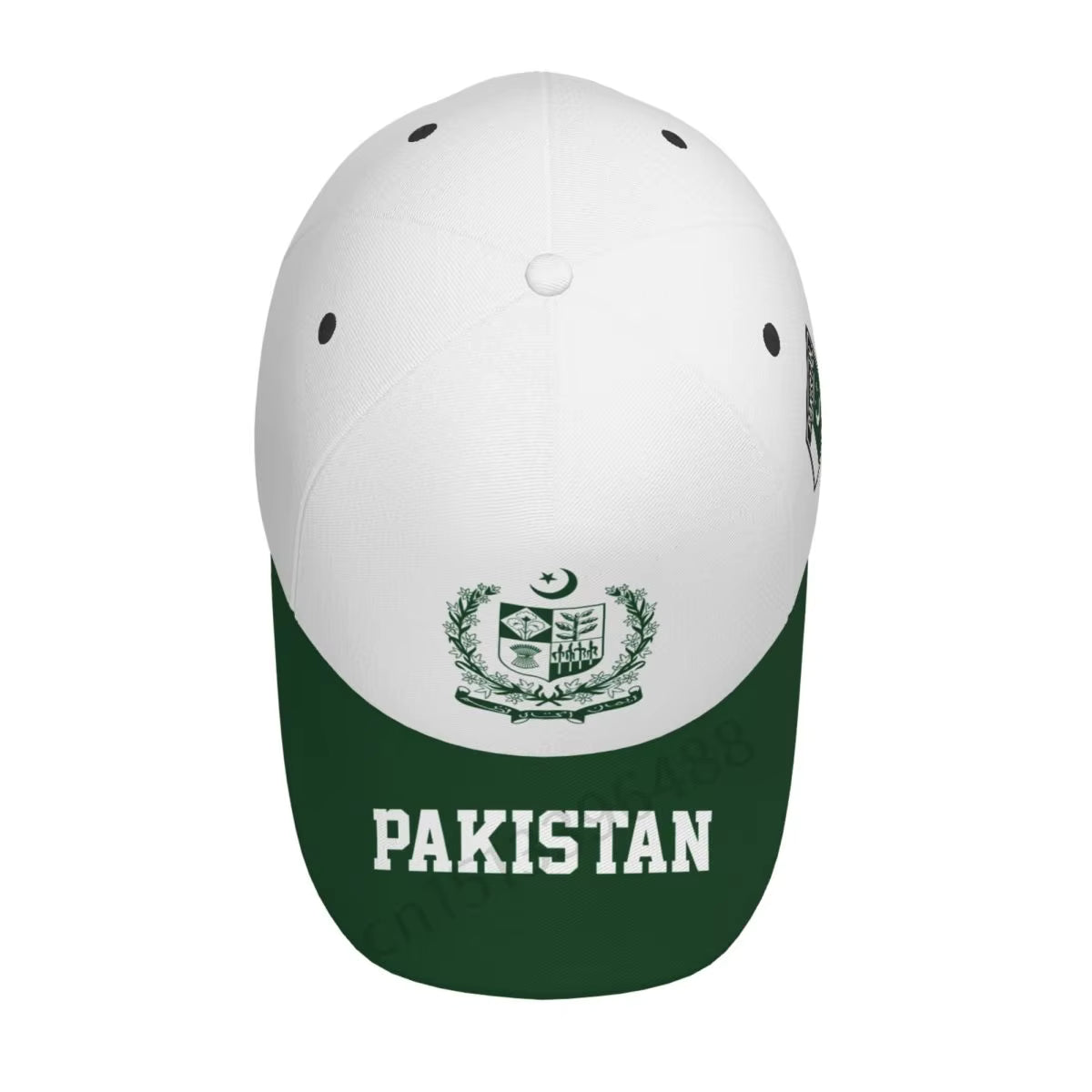 Pakistan Flag 3D Soccer Hats Sun Baseball Cap Breathable Adjustable Men Women Outdoor Fishing Hat