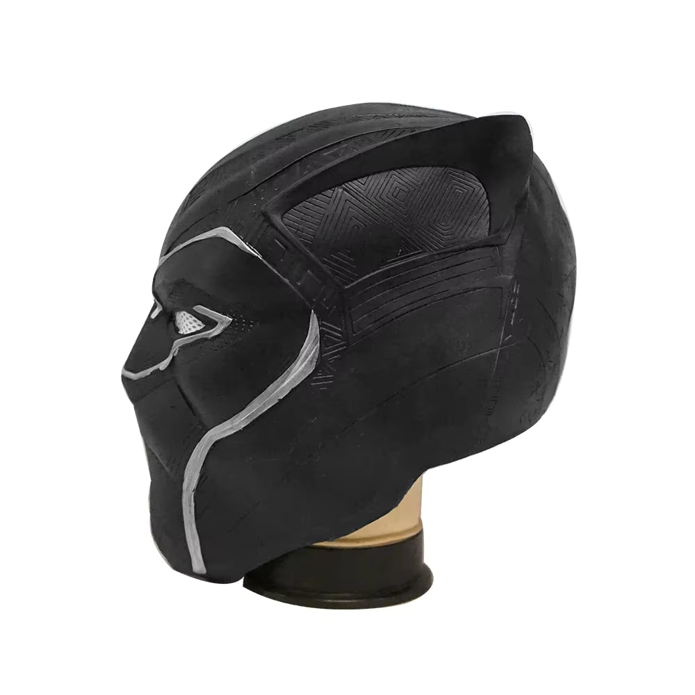 Anime Black Panther SuperHero Cosplay Mask Latex Panther Mask Cosplay Helmet Full Face Mask Halloween Party Cosplay Costume
