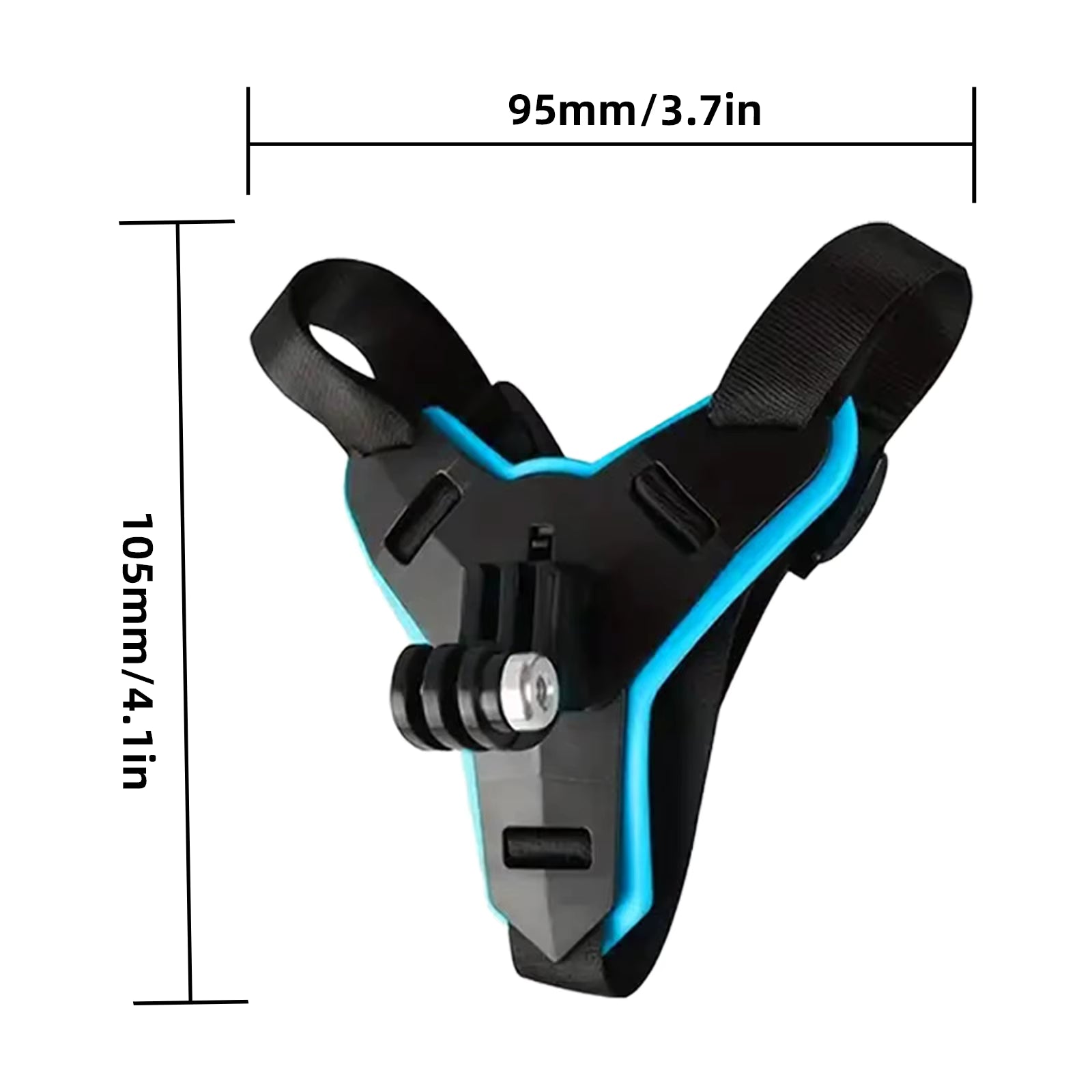 Motorcycle Helmet Front Chin Stand Camera Holder for GoPro Hero DJI Osmo Action Insta360 Action Camera Accessorie Helmet Strap