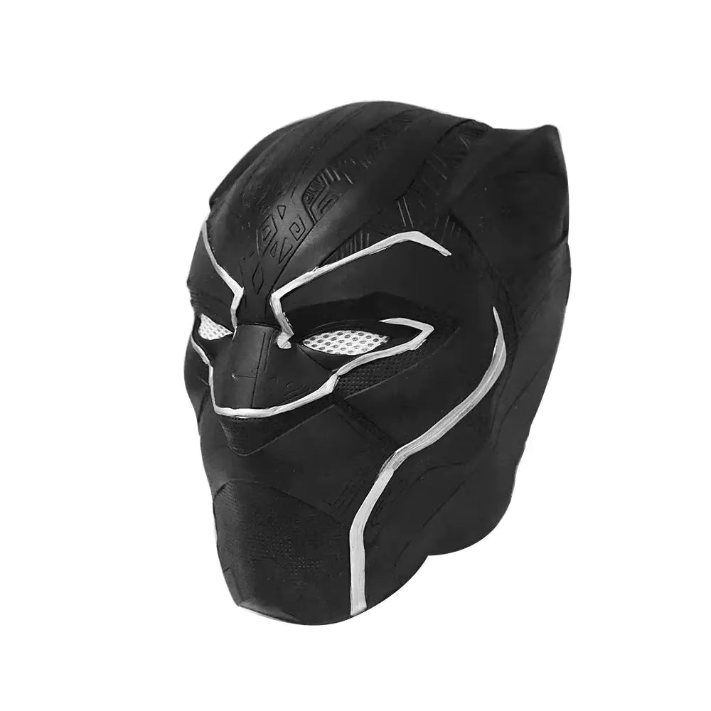 Anime Black Panther SuperHero Cosplay Mask Latex Panther Mask Cosplay Helmet Full Face Mask Halloween Party Cosplay Costume