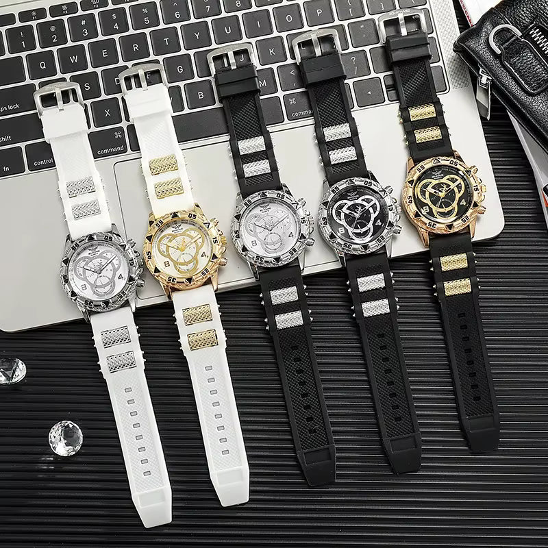 1PC Surprise Mystery Watch Blind Box-Men’s Watch Fashion Silicone Band Analog Quartz Wrist Watch Man Sports Watches Reloj Hombre