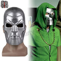 Dr. Victor Doctor Von Downy Subdue Adult Green uniform set Movie Doctor Doom Cosplay Costume mask Halloween Party Outfit