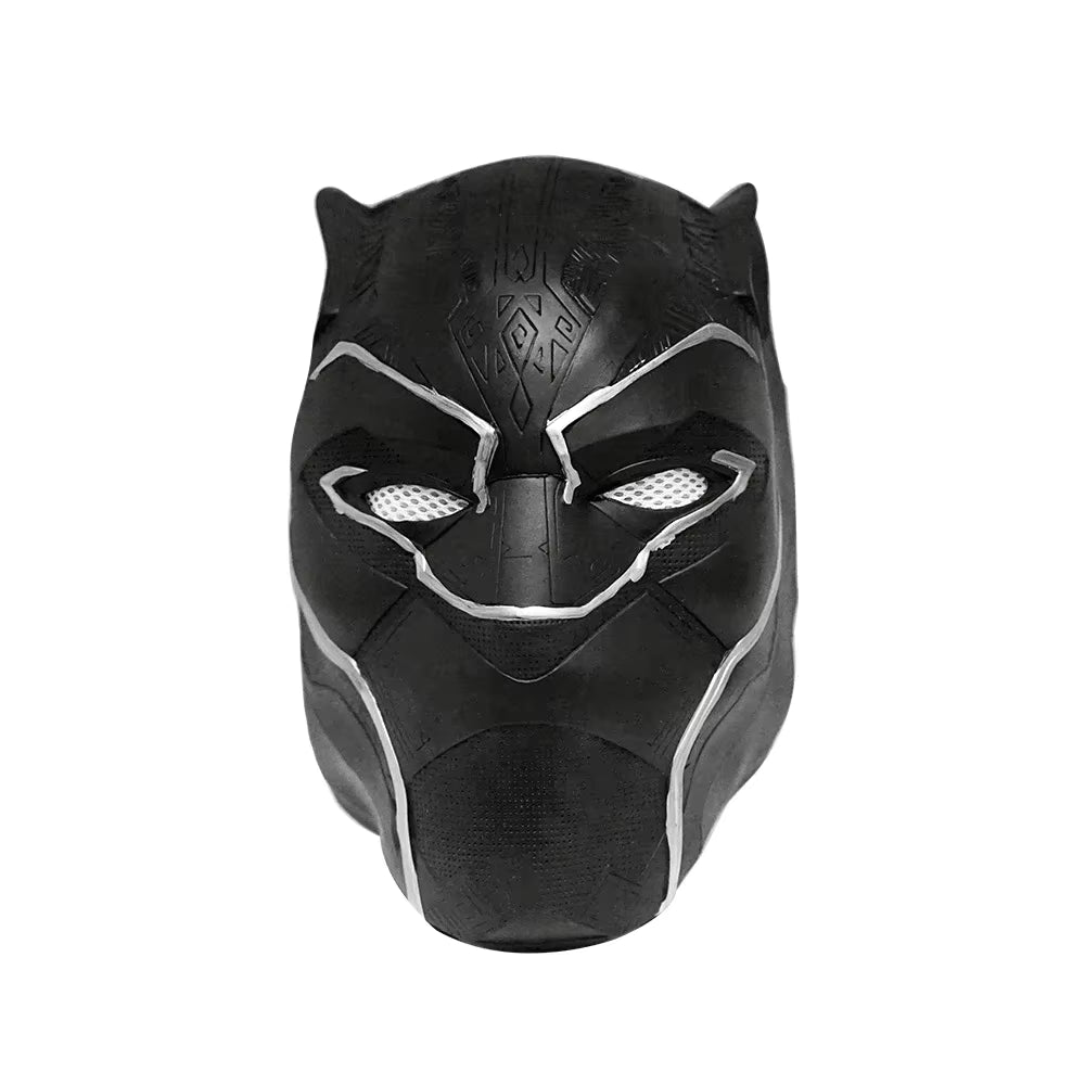 Anime Black Panther SuperHero Cosplay Mask Latex Panther Mask Cosplay Helmet Full Face Mask Halloween Party Cosplay Costume