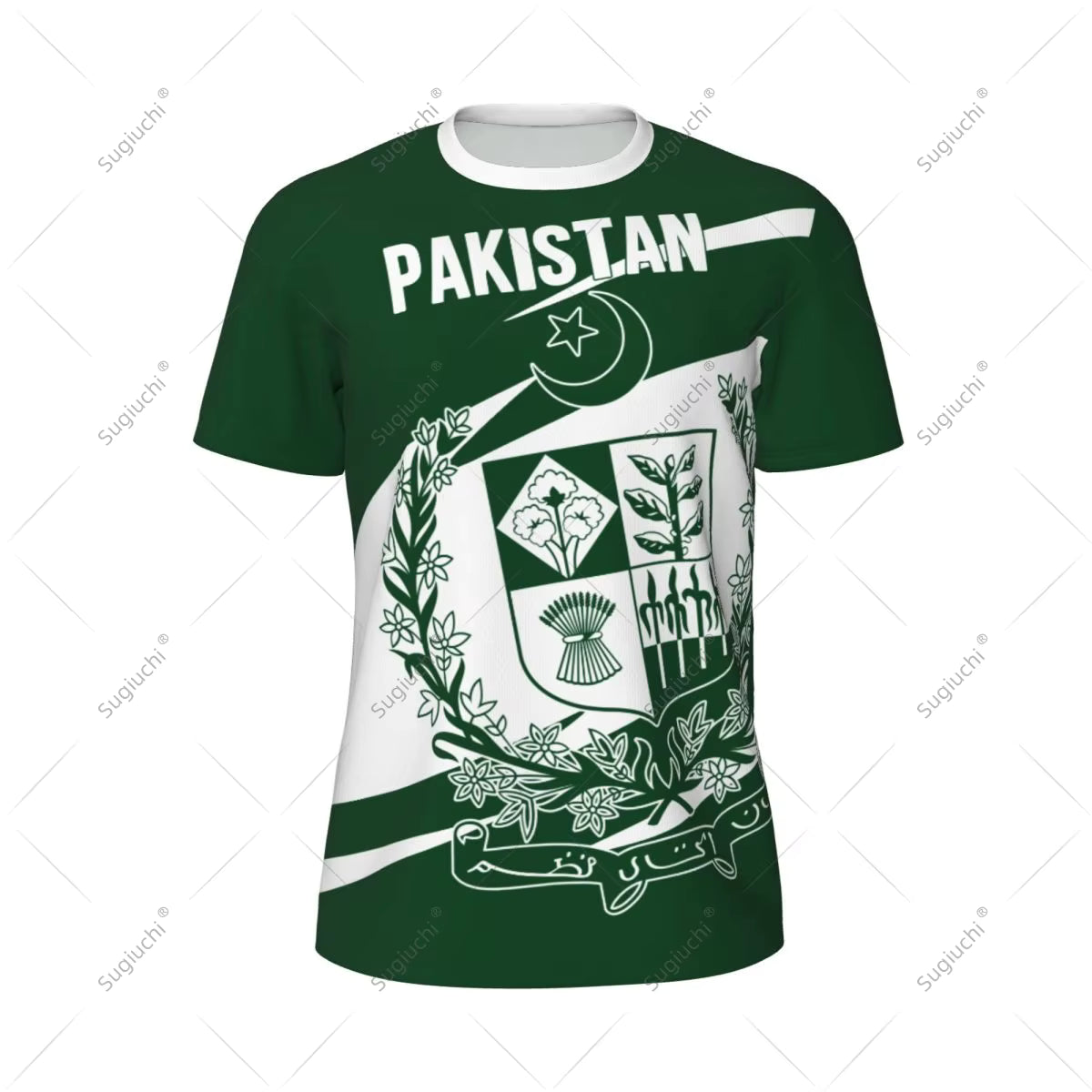 Pakistan Flag Men Sports T-shirt Women Tees jersey for Soccer Football Running Bike Tennis Fitness Fans